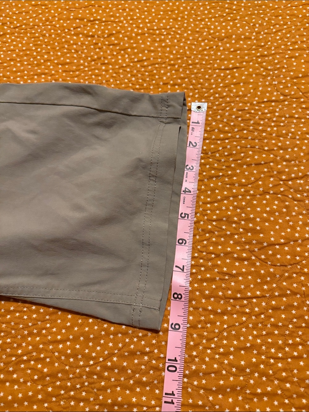 Prana Women's Light Gray Bermuda Shorts - Picture 7 of 8